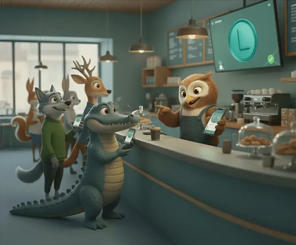 Usage for business illustration